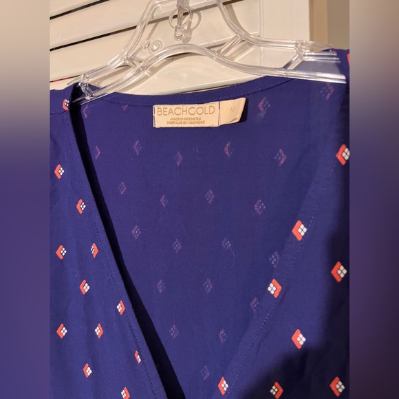 Anthropologie Printed Crop Top size M EUC - Picture 2 of 5